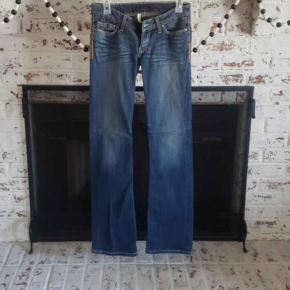EUC Buckle Jeans